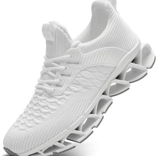 Slip On Running Athletic Walking Trainers Lightweight Breathable Mesh Tennis Sneakers