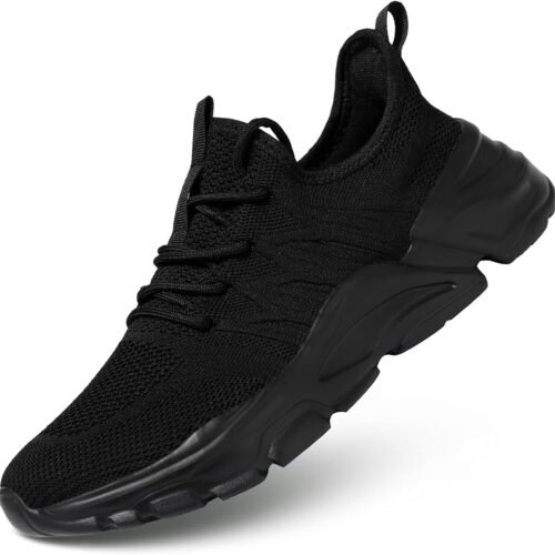 Slip On Walking Shoes Blade Non Slip Tennis Running Lightweight Workout Breathable Mesh Fashion Sneakers