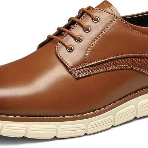 Men Dress Shoes Formal Classic Lace up Oxfords